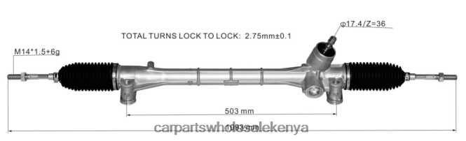 Power Steering Rack 45510-47060 car accessories nairobi 84DZZJ2476 TOYOTA