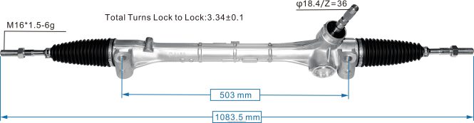 Power Steering Rack 45510-58060 car spare parts nairobi 84DZZJ2497 TOYOTA
