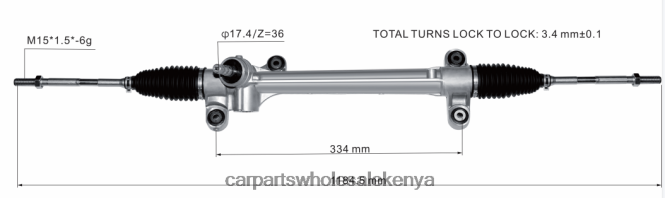 Power Steering Rack 45510-68060 car accessories nairobi 84DZZJ2436 TOYOTA