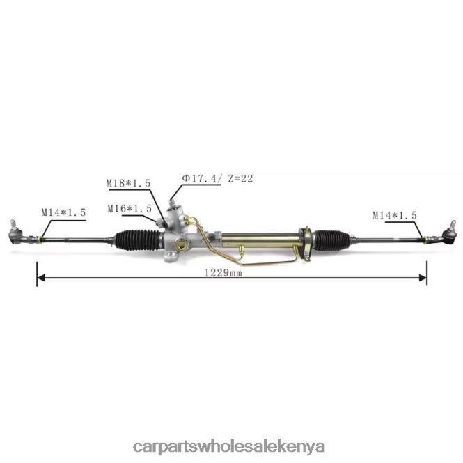 Power Steering Rack 1H0422803A car spares Kenya 84DZZJ1473 VOLKSWAGEN