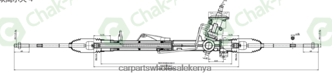 Power Steering Rack 5u1422055e car parts for sale in nairobi 84DZZJ2428 VOLKSWAGEN