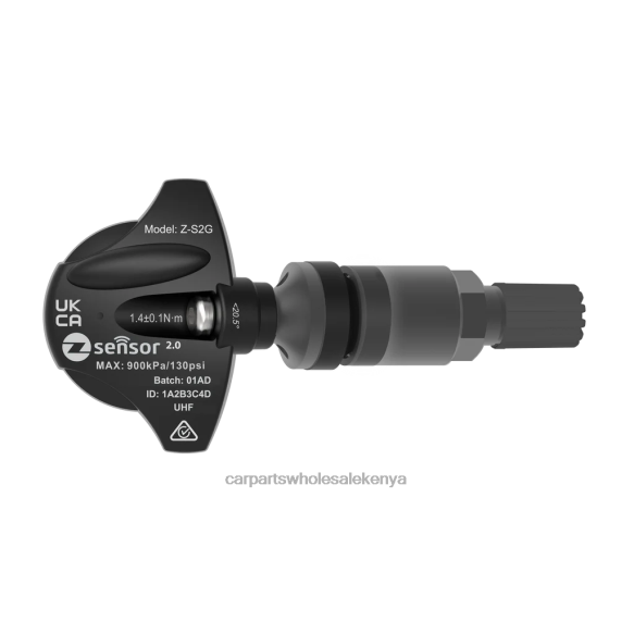 Nissan OE Replacement TPMS Sensor - OE P/N 407001AA0B Freq 315Mhz auto parts mombasa 000B61808 Metal Valve Stem - Dark Gray